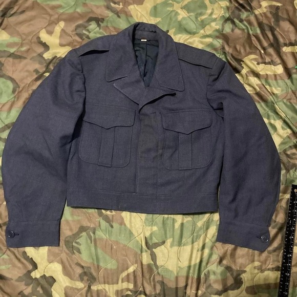 Eastern clothing co. 1950s True vintage USAF Ike wool jacket Zipp 39S